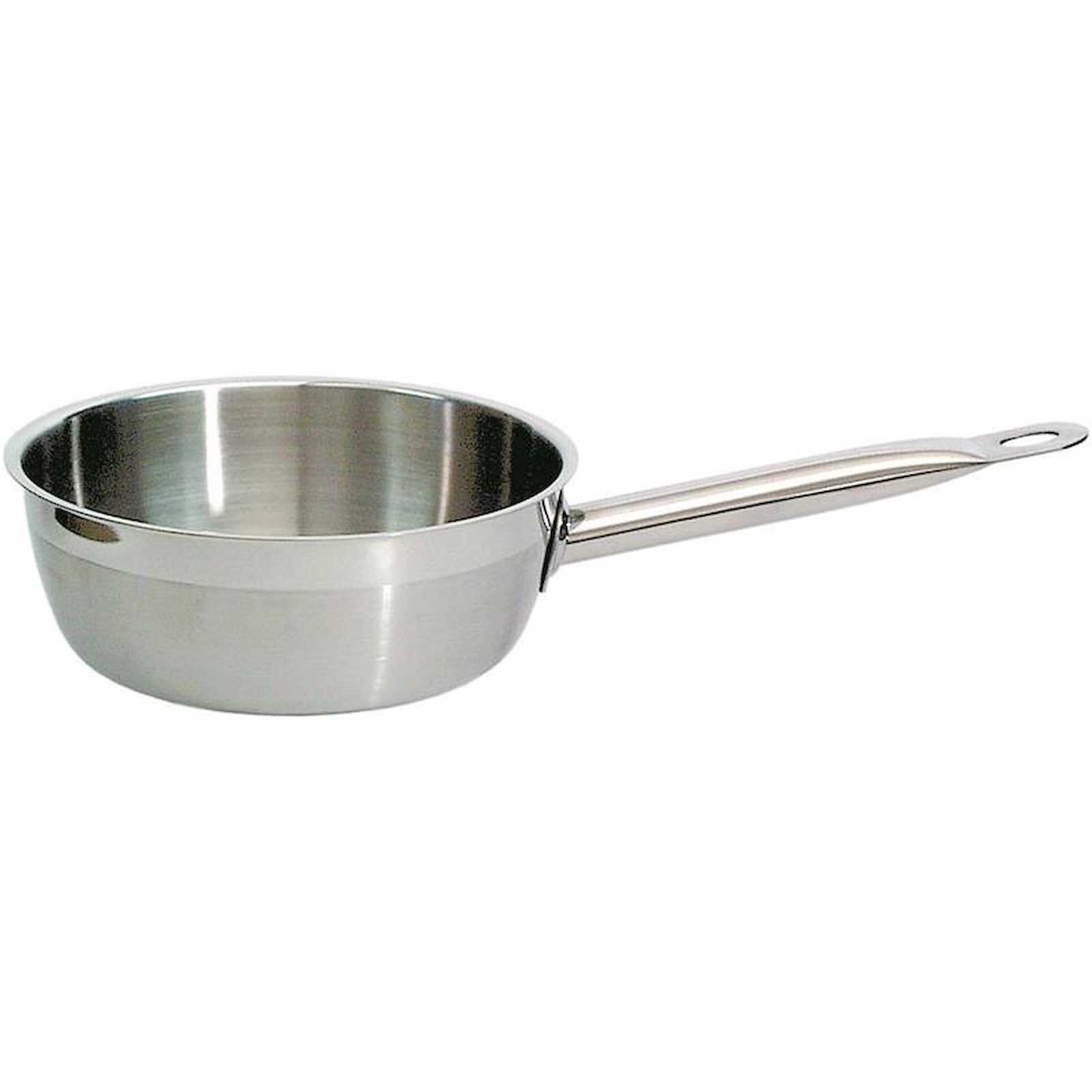 Sauteuse, bauchige Form
