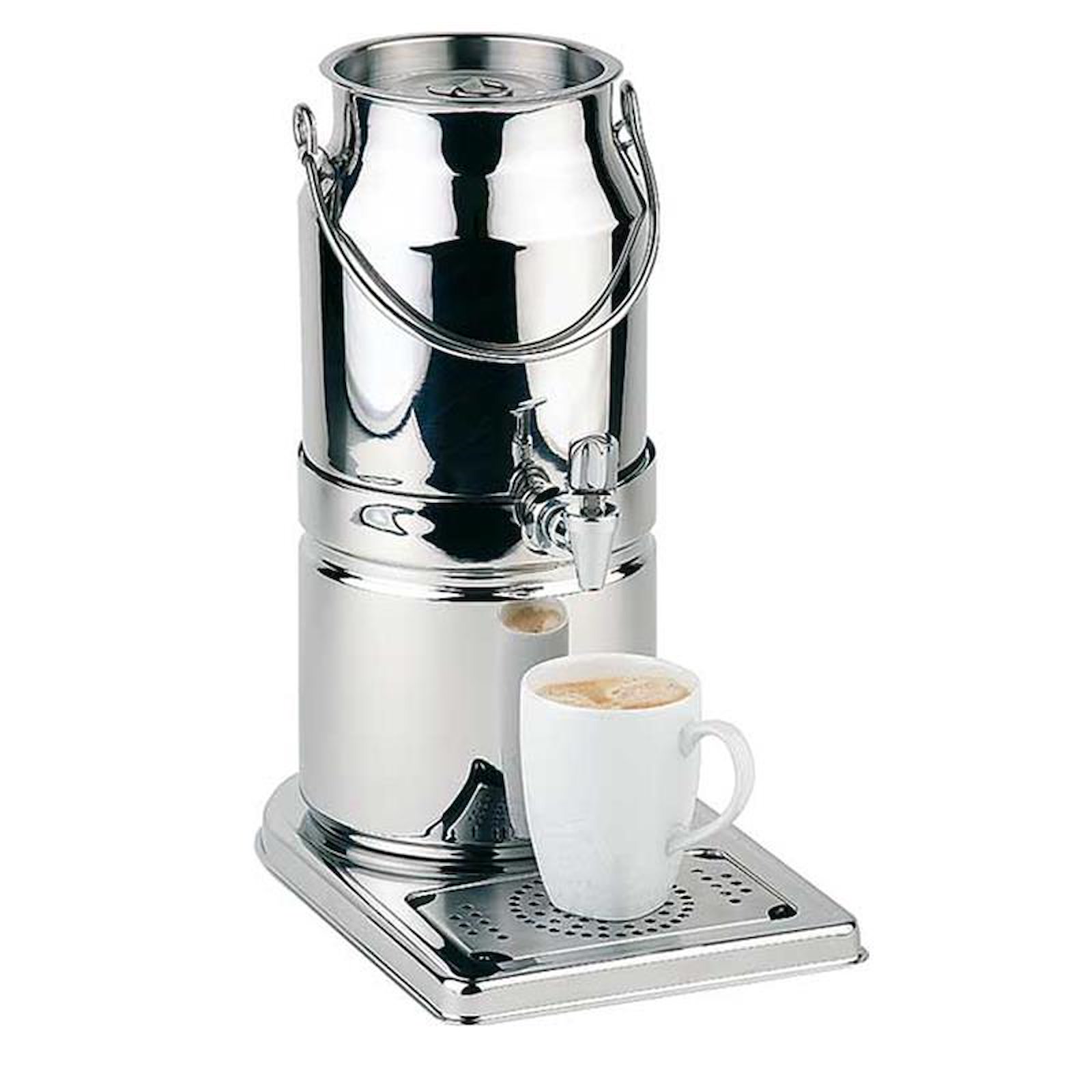 Edelstahl Milchkanne