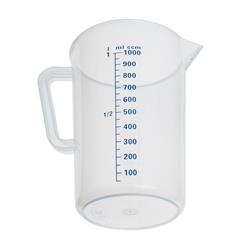 Messbecher von unten
