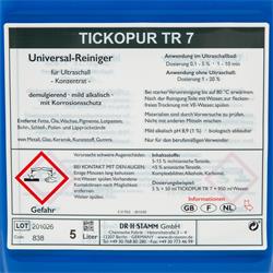 TICKOPUR TR 7 Etikett