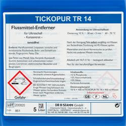 TICKOPUR TR 14 Etikett