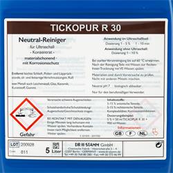 TICKOPUR R 30 Etikett