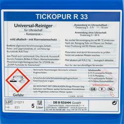 TICKOPUR R 33 Etikett