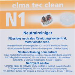 elma tec clean N1 label