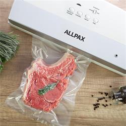 Vakuumbeutel Muster im Vakuumierer