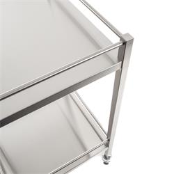 RVS Rollwagen – breedte 490 mm
