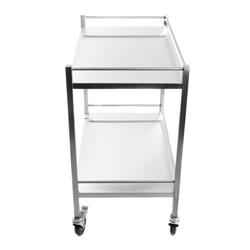 RVS Rollwagen, uitstekende kwaliteit, breedte 800 mm