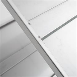 Serveerwagen, rvs, breedte 600 mm