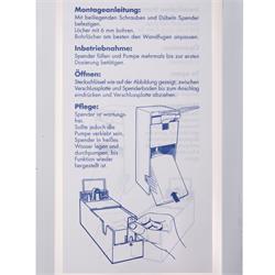 Dispenser Handleiding
