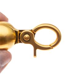 STOPPO Haken für Kordeln, goldene Optik