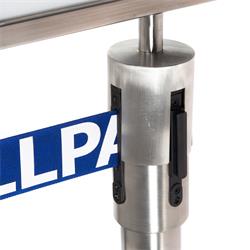 STOPPO Info-Tafel, quer, für Zugbandständer