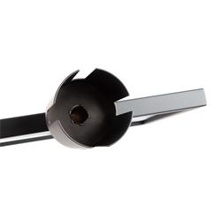 STOPPO infobord, dwars, voor afzetsystemen met trekband