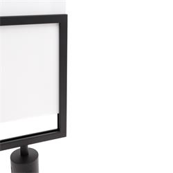 STOPPO Info-Tafel, hoch, für Zugbandständer