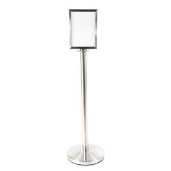 STOPPO Info-Tafel, hoch, für Pfosten mit Kordeln