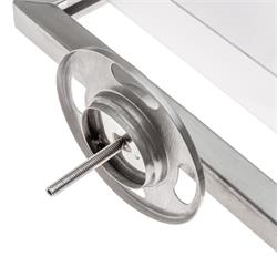 STOPPO Info-Tafel, hoch, für Pfosten mit Kordeln