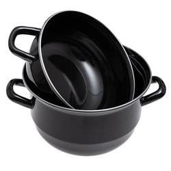 Muscheltopf Innenseite