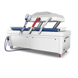 Titaan Doppelkammermaschine mit Automatikdeckel, 300 m³/h