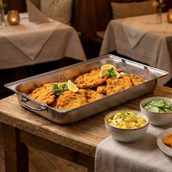 Domdeckel GN 1/1 mit Scharnier, für Chafing Dish & GN-Behälter
