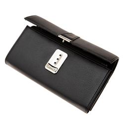 Kellnertasche Kunstleder, schwarz, 5 Fächer
