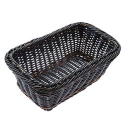 GN Korb -PROFI LINE-, schwarz/braun 10 cm hoch, 6 Größen