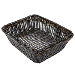 GN Korb -PROFI LINE-, schwarz/braun 10 cm hoch, 6 Größen