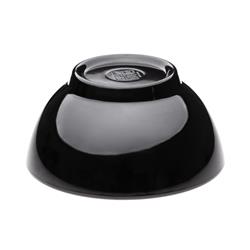 Schale -PURE- rund, schwarz