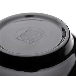 Schale -PURE- rund, schwarz