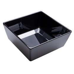 Schale -FLOAT- quadratisch, schwarz