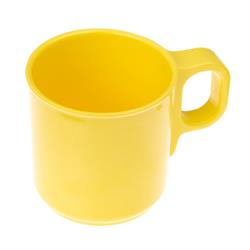 Kaffeebecher Melamin, 5 Farben, 12er Set