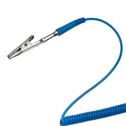 ESD textiel polsband met vrouwelijke drukknoop