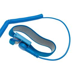 ESD textiel polsband met vrouwelijke drukknoop