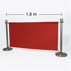 Café-afzetting set rood