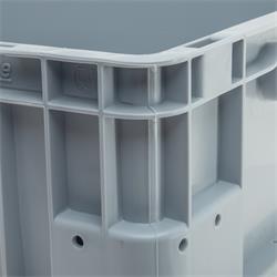 Euronorm Stapelbox Ecke