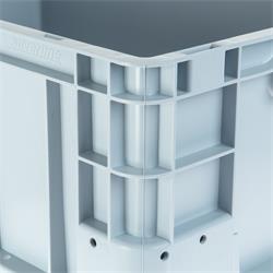 Euronorm Stapelbox Ecke