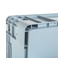 Euronorm Stapelbox Unterseite Ecke