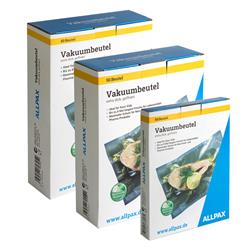 Vakuumbeutel in verschiedenen Größen