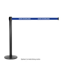 Opdruk voor trekband: text, 1 kleur, 40 cm
