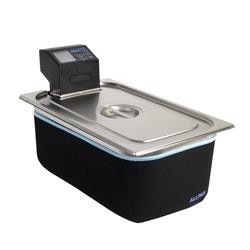 GN Deckel auf Behälter mit Sous Vide Garer