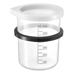 Bandelin SONOREX PD 06 Einsatzbecher (Kunststoff) 600 ml mit Deckel & Gummiring Bandelin SONOREX PD 06 Einsatzbecher (Kunststoff) 600 ml mit Deckel & Gummiring
