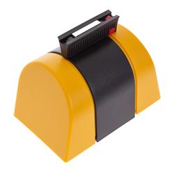 STOPPO XL Magnet Absperrband ausziehbar Wandmontage gelb schwarz 5 m, Kassette gelb