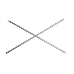 Diagonalkreuz für Alu Regal
