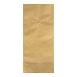 Blockbodenbeutel Papier mit Seitenfalte und Luftventil
