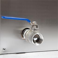 Ultraschallreiniger Ausflusshahn
