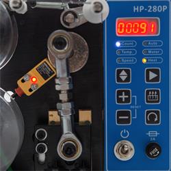 Automatische warmteprégmachine Display