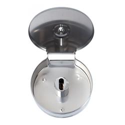 Toiletpapierdispenser Achterkant