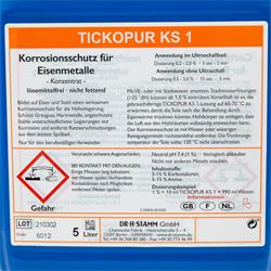 Tickopur KS1 Etikett