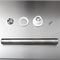 Spoeltafel Basic 1400 mm, spoelwerkblad met XXL wasbak
