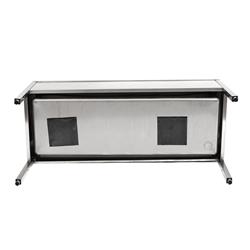 Spoeltafel Basic 1600 mm, spoelwerkblad met XXL wasbak