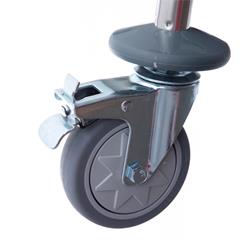 Servierwagen Rolle mit Bremse