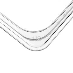 GN bak 1/2 polycarbonaat 100 mm hoogte